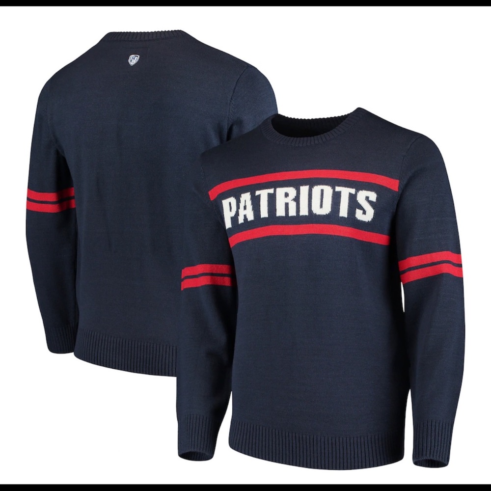 Brand New in Package NFL Patriots Crewneck Sweater
